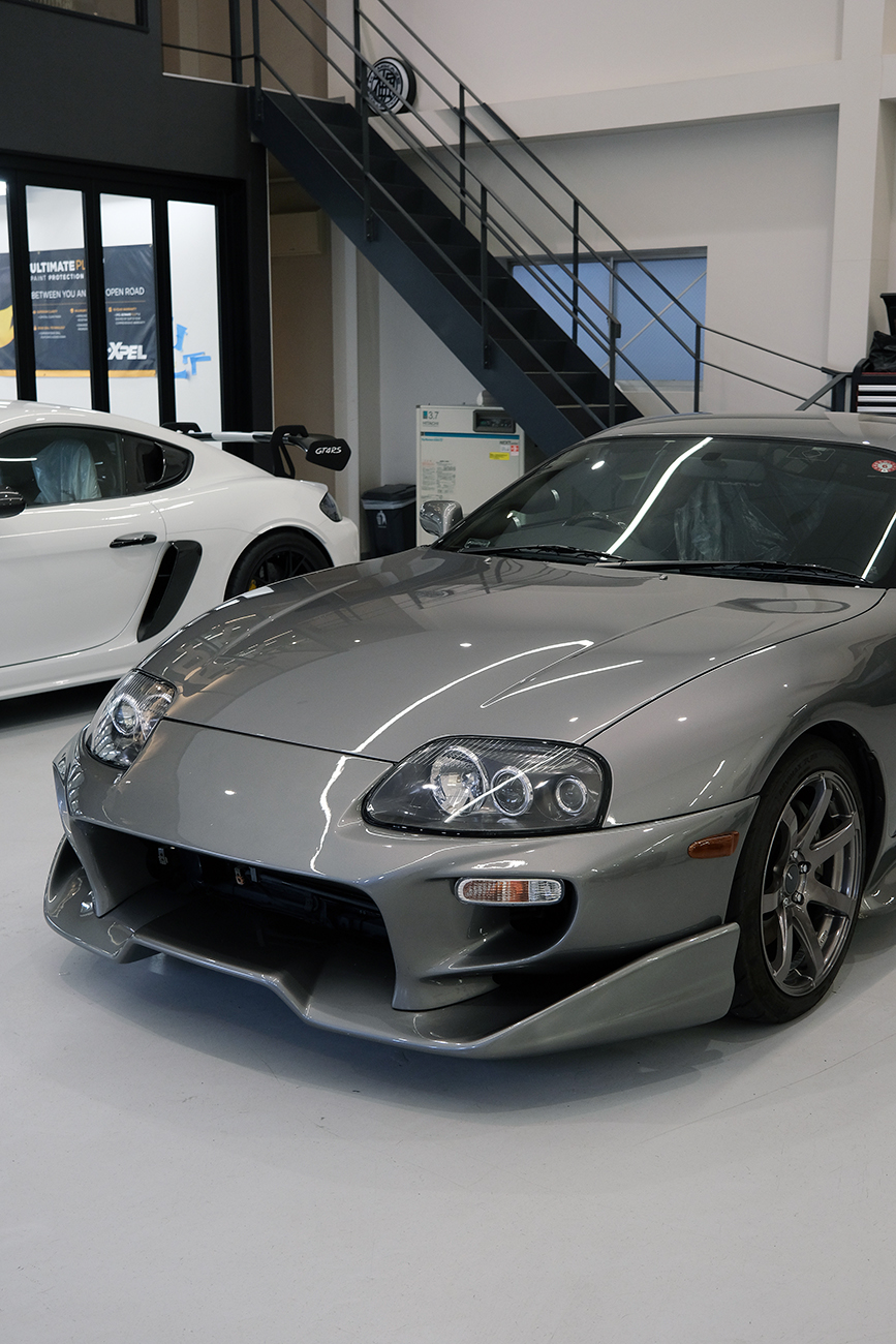 ハチマルスープラ ヘッドライトプロテクション リアーク