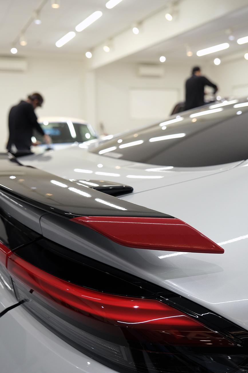 ホンダ プレリュード ラッピングプロテクションフィルム コーティング リアーク