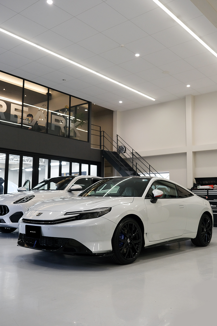 ホンダ プレリュード ラッピングプロテクションフィルム コーティング リアーク