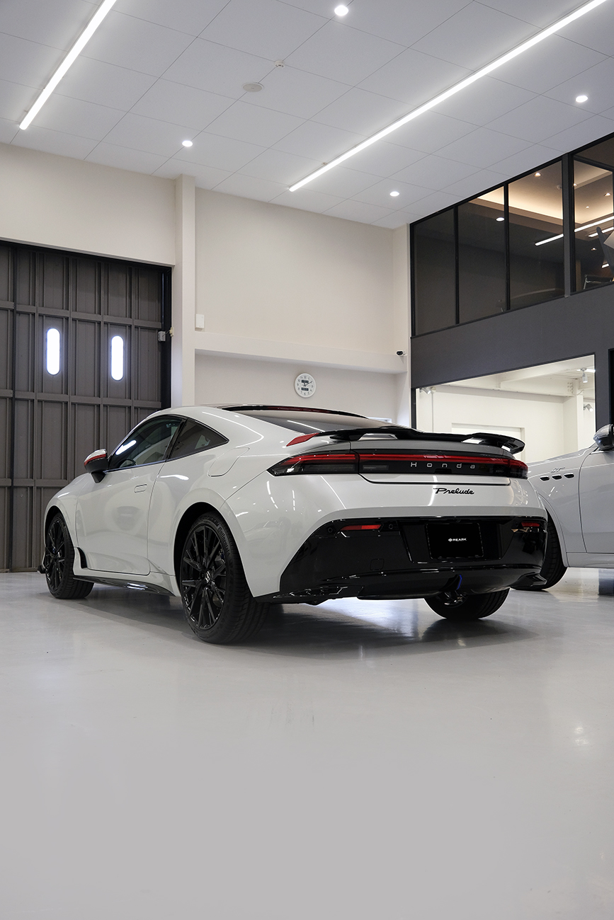 ホンダ プレリュード ラッピングプロテクションフィルム コーティング リアーク