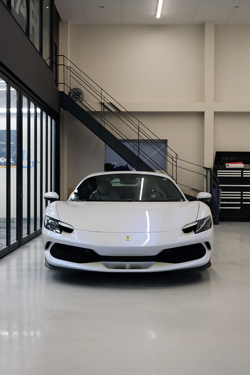 296GTS プロテクションフィルム レザーシートコーティング リアーク