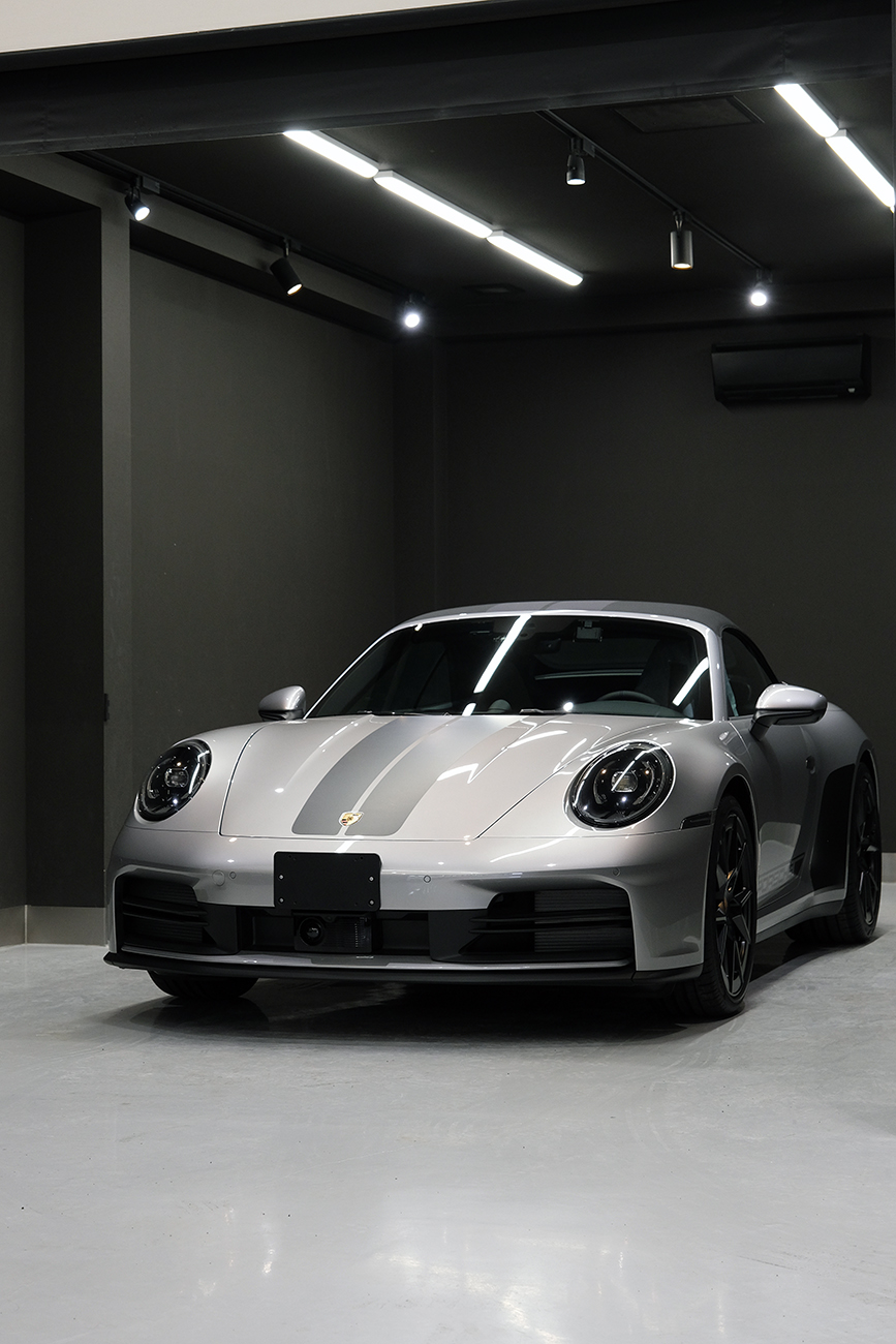 911カレラカブリオレ プロテクションフィルム ストーンガード リアーク