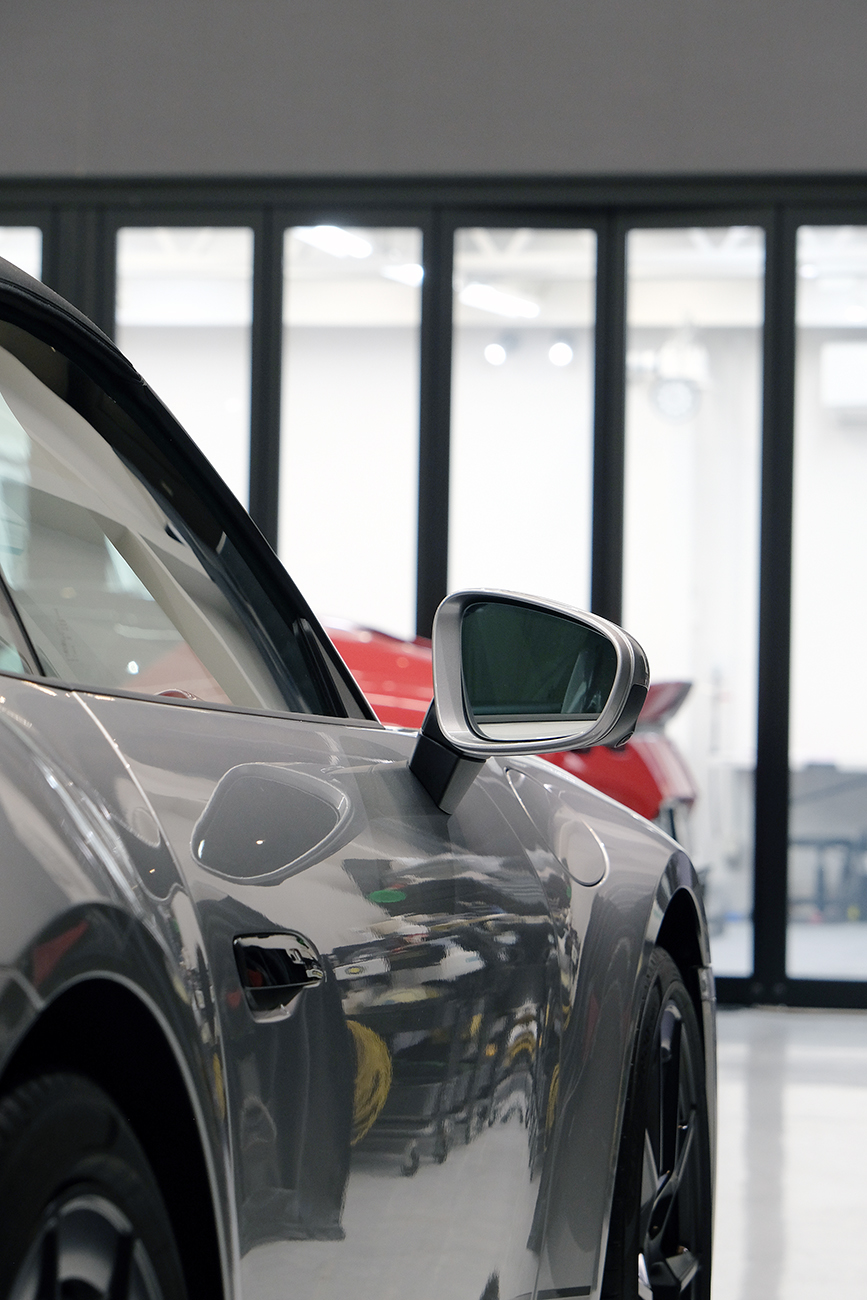 911カレラカブリオレ プロテクションフィルム ストーンガード リアーク