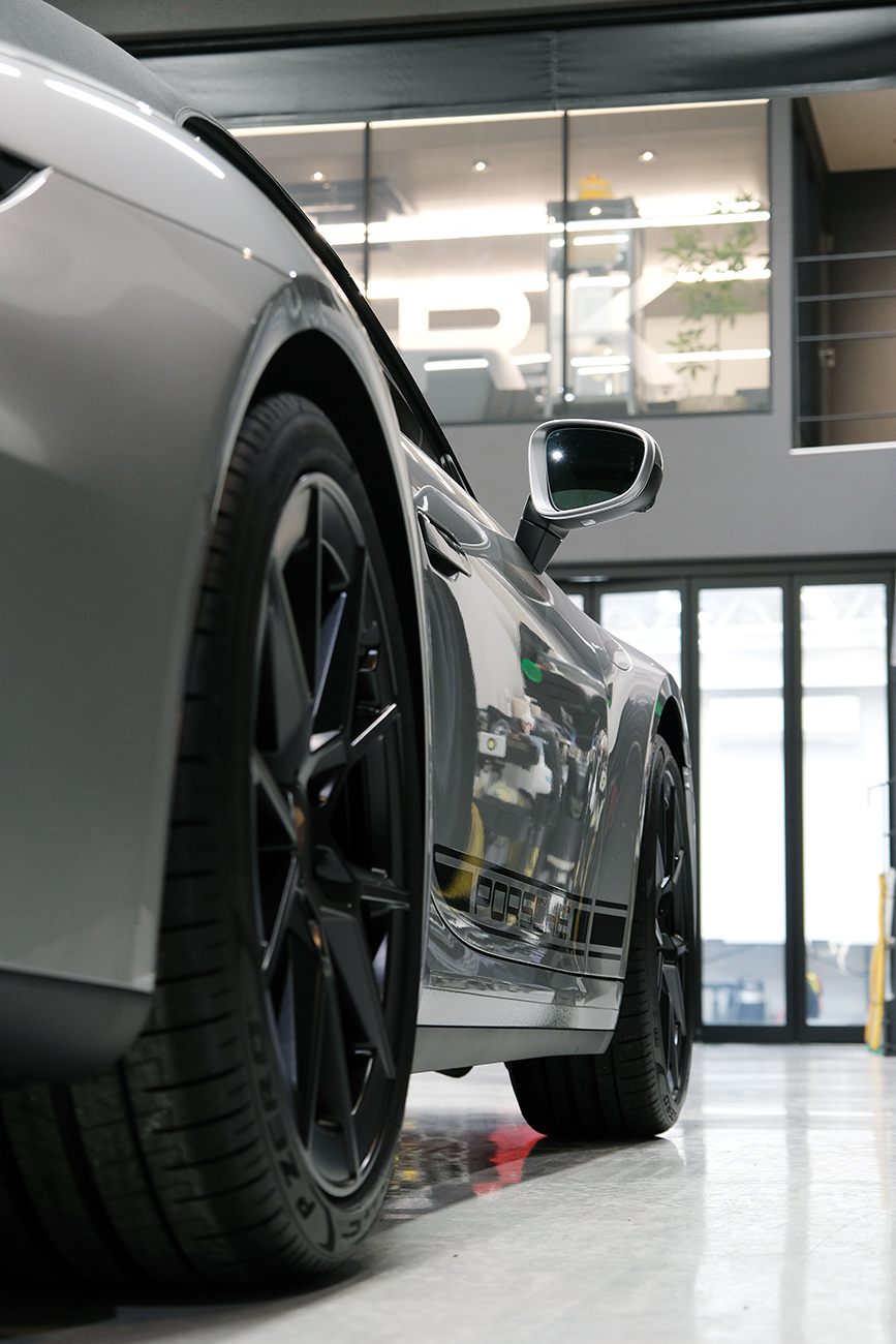 911カレラカブリオレ プロテクションフィルム ストーンガード リアーク