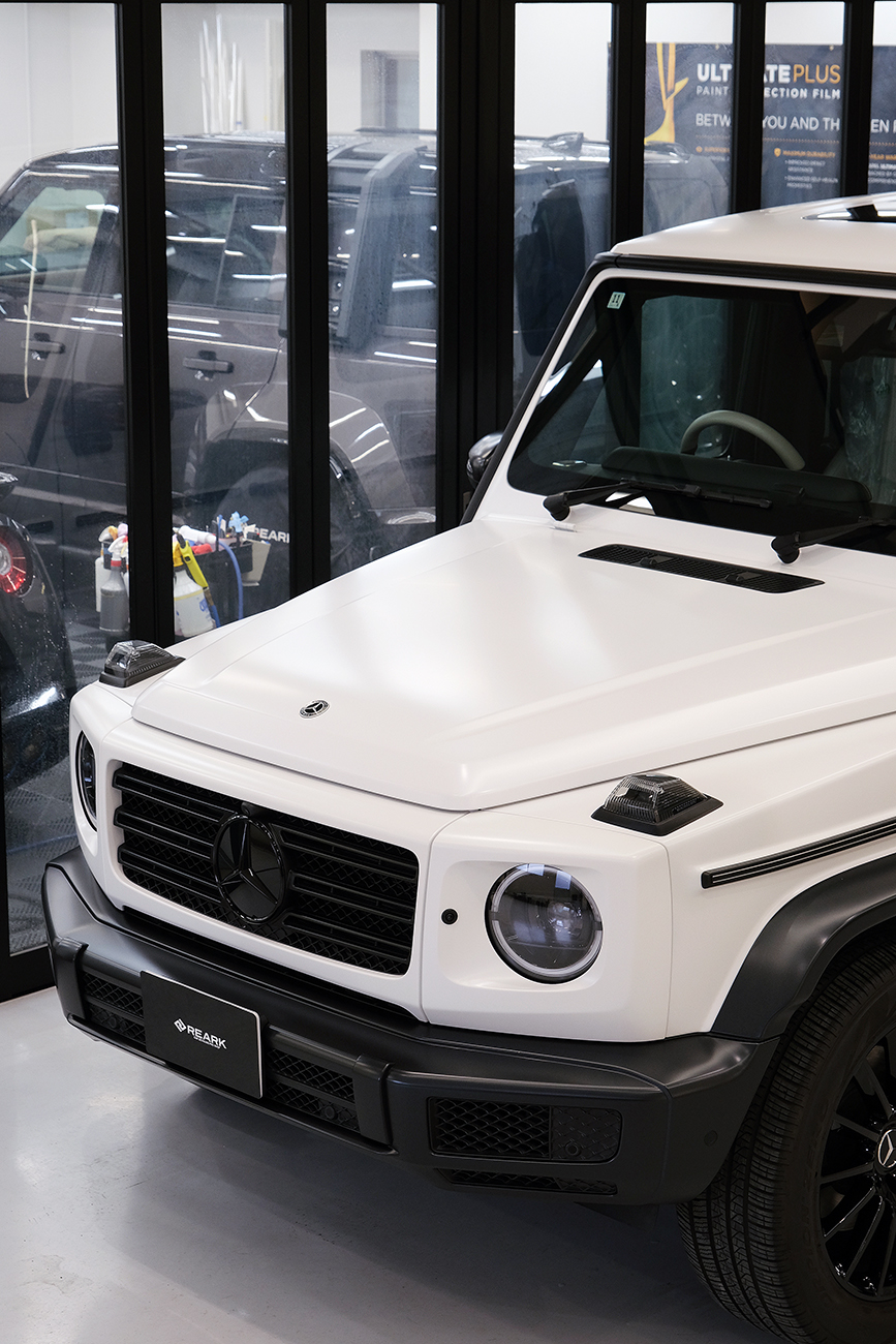 Gクラス 450d マットプロテクションフィルム リアーク