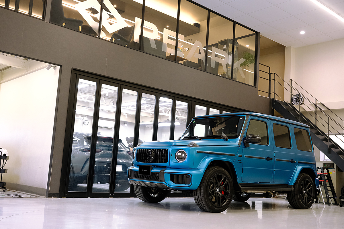G 63 プロテクションフィルム ハイパーブルーマグノ　リアーク施工
