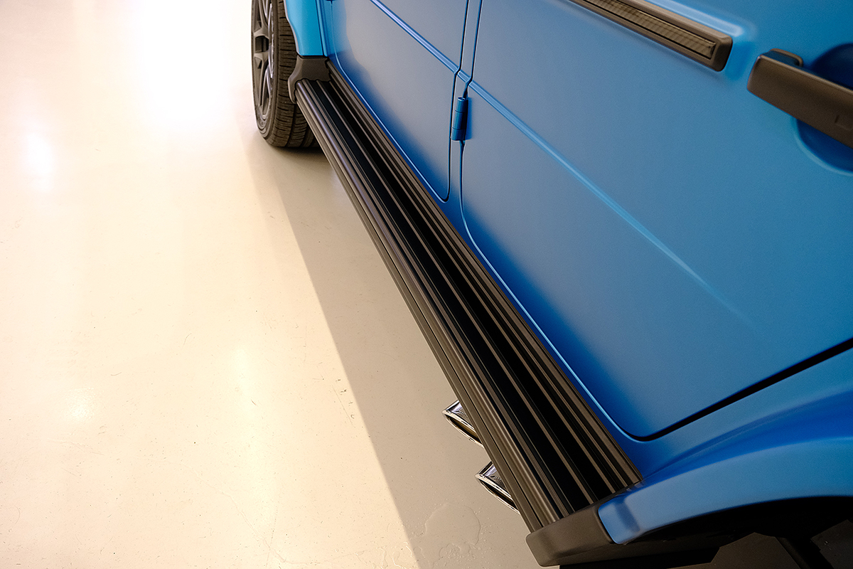 G 63 プロテクションフィルム ハイパーブルーマグノ　リアーク施工