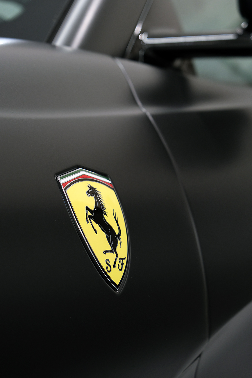 812GTS 艶消し・マットプロテクションフィルム リアーク施工