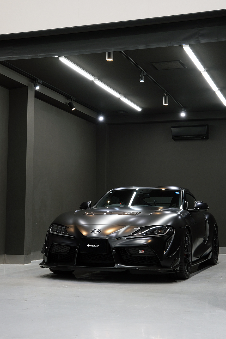 スープラ マットプロテクションフィルム施工 リアーク
