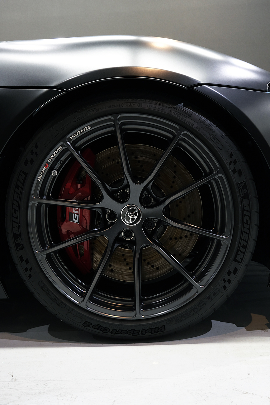 スープラ マットプロテクションフィルム施工 リアーク