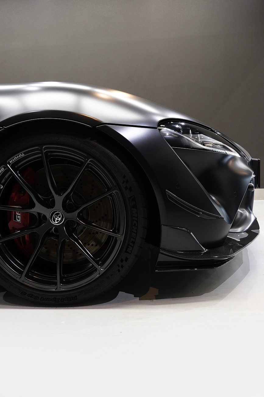 スープラ マットプロテクションフィルム施工 リアーク