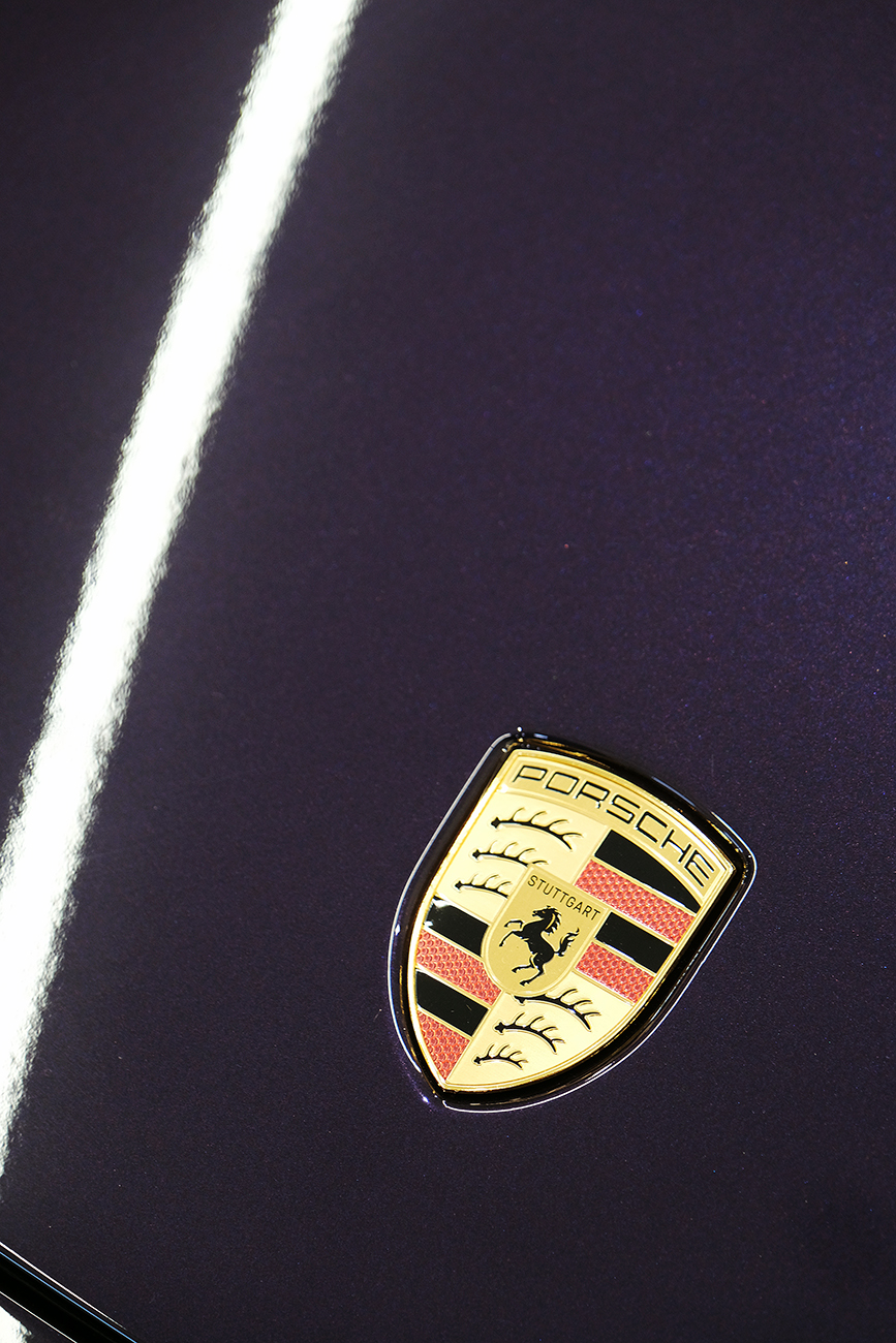 ポルシェ911カレラ 艶ありプロテクションフィルム リアーク