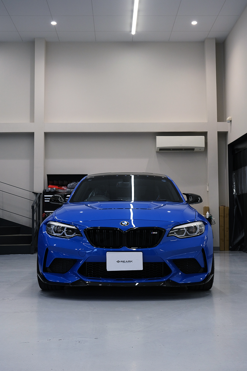 BMW M2 CS カーコーティング リアーク