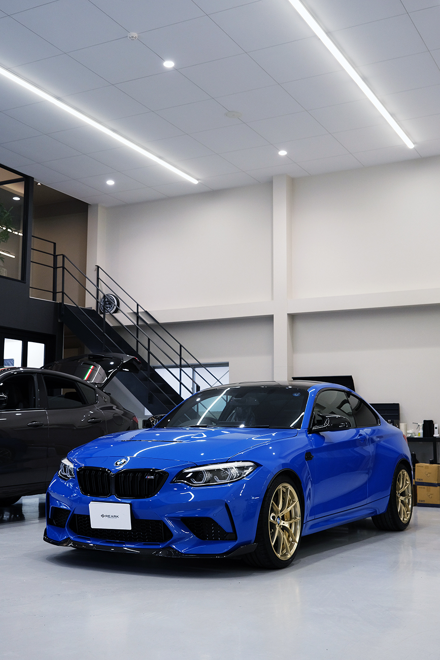 BMW M2 CS カーコーティング リアーク