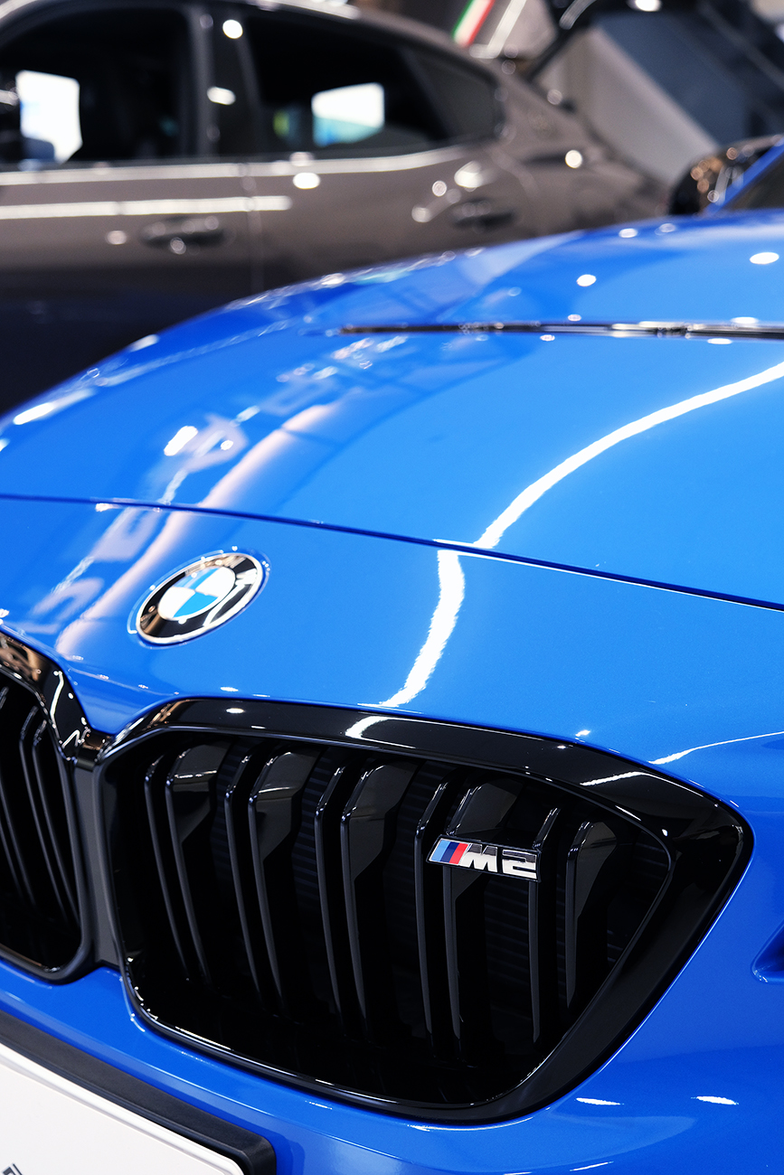 BMW M2 CS カーコーティング リアーク