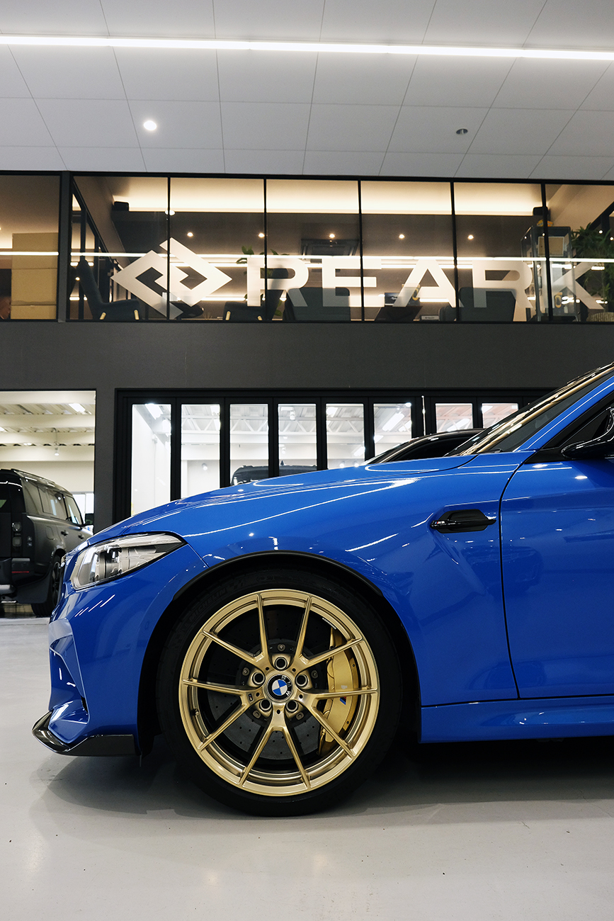 BMW M2 CS カーコーティング リアーク