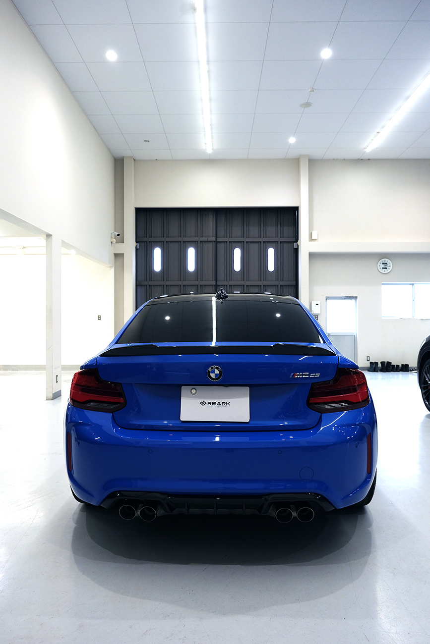BMW M2 CS カーコーティング リアーク