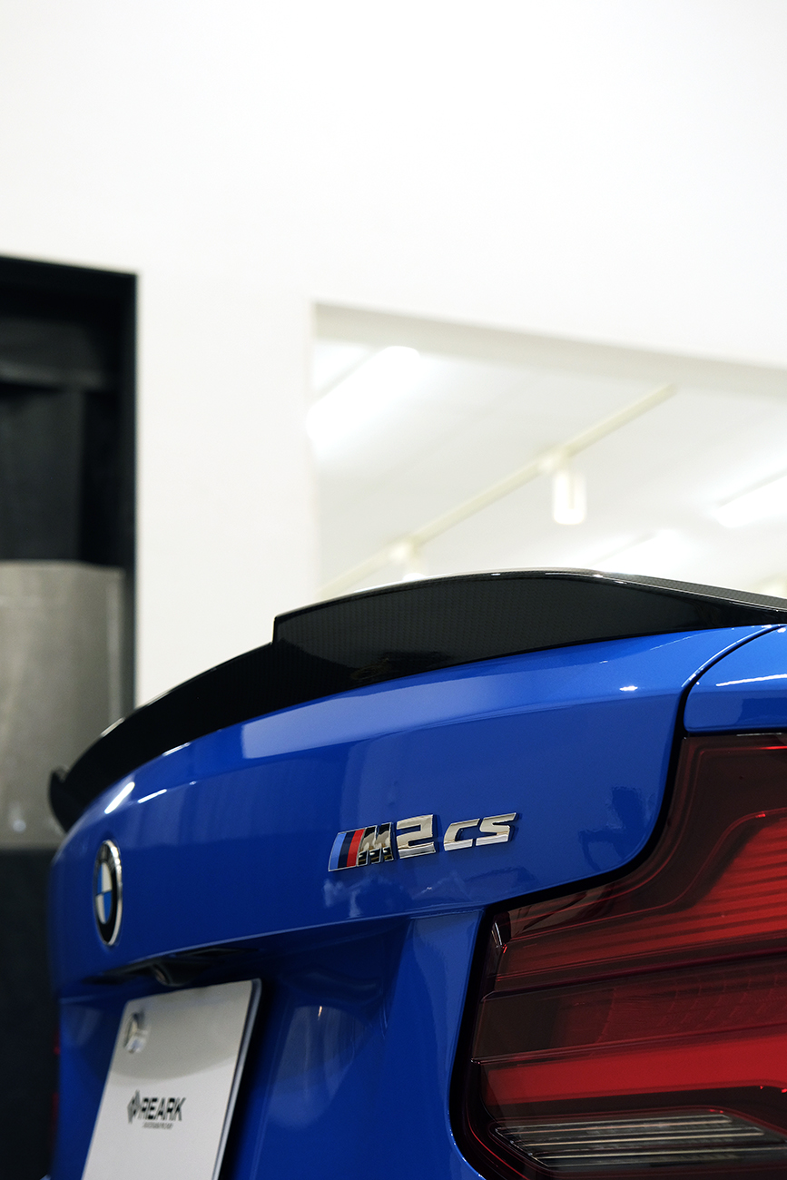 BMW M2 CS カーコーティング リアーク