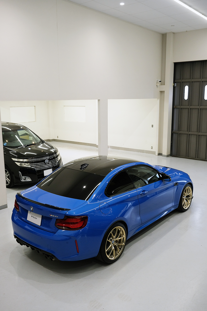 BMW M2 CS カーコーティング リアーク