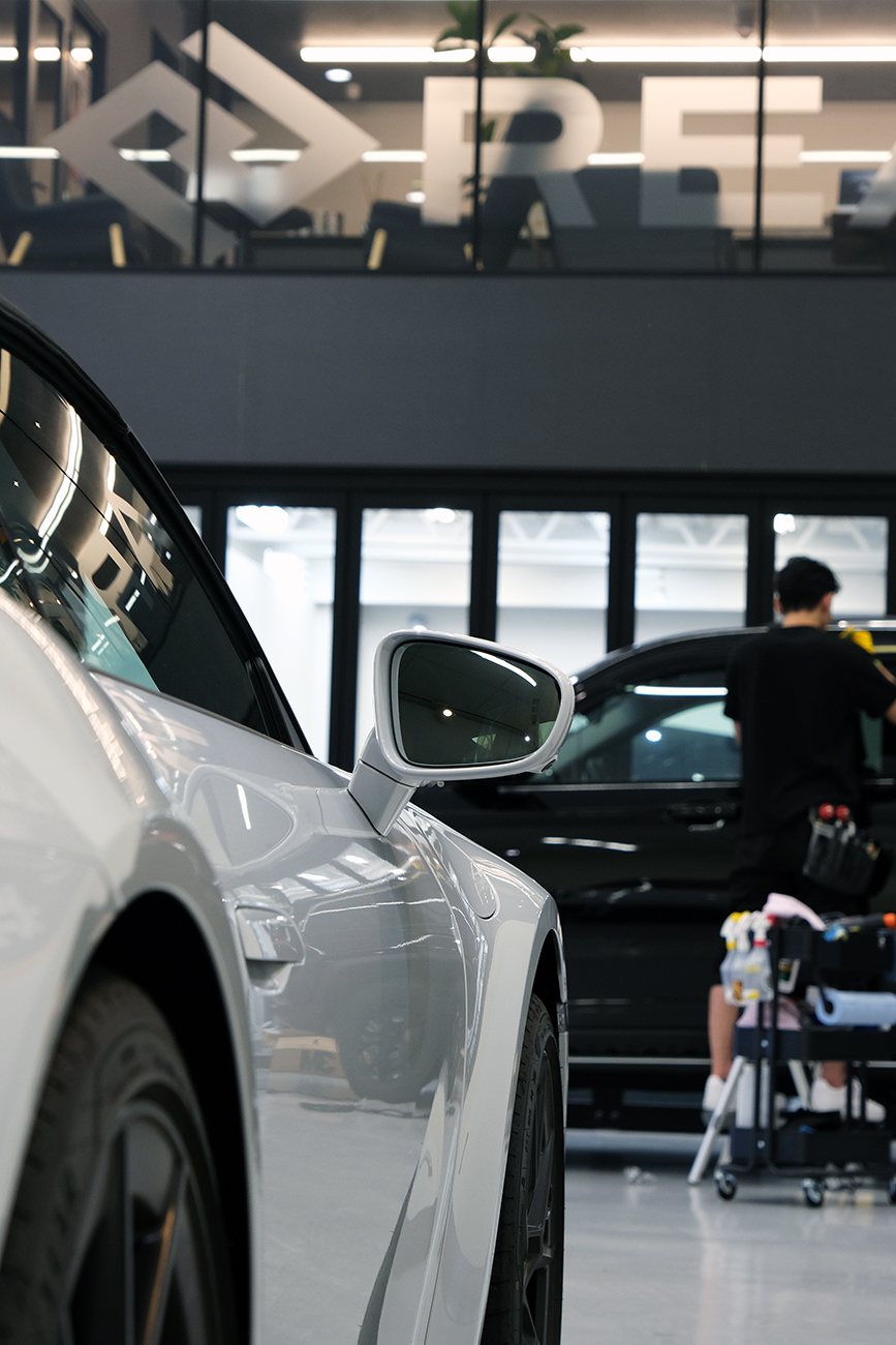 911カレラ プロテクションフィルム ホイールコーティグ リアーク