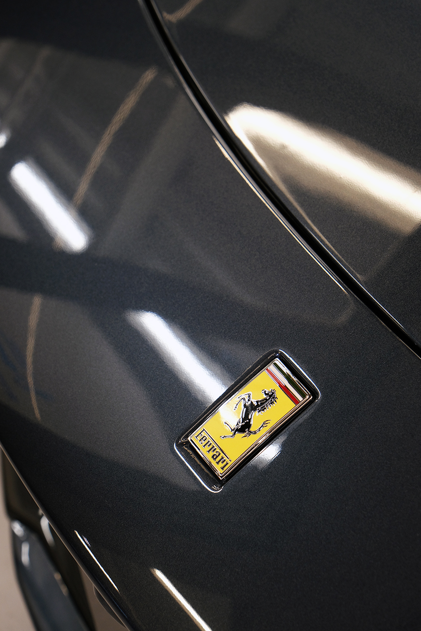 フェラーリローマ プロテクションフィルム施工 リアーク