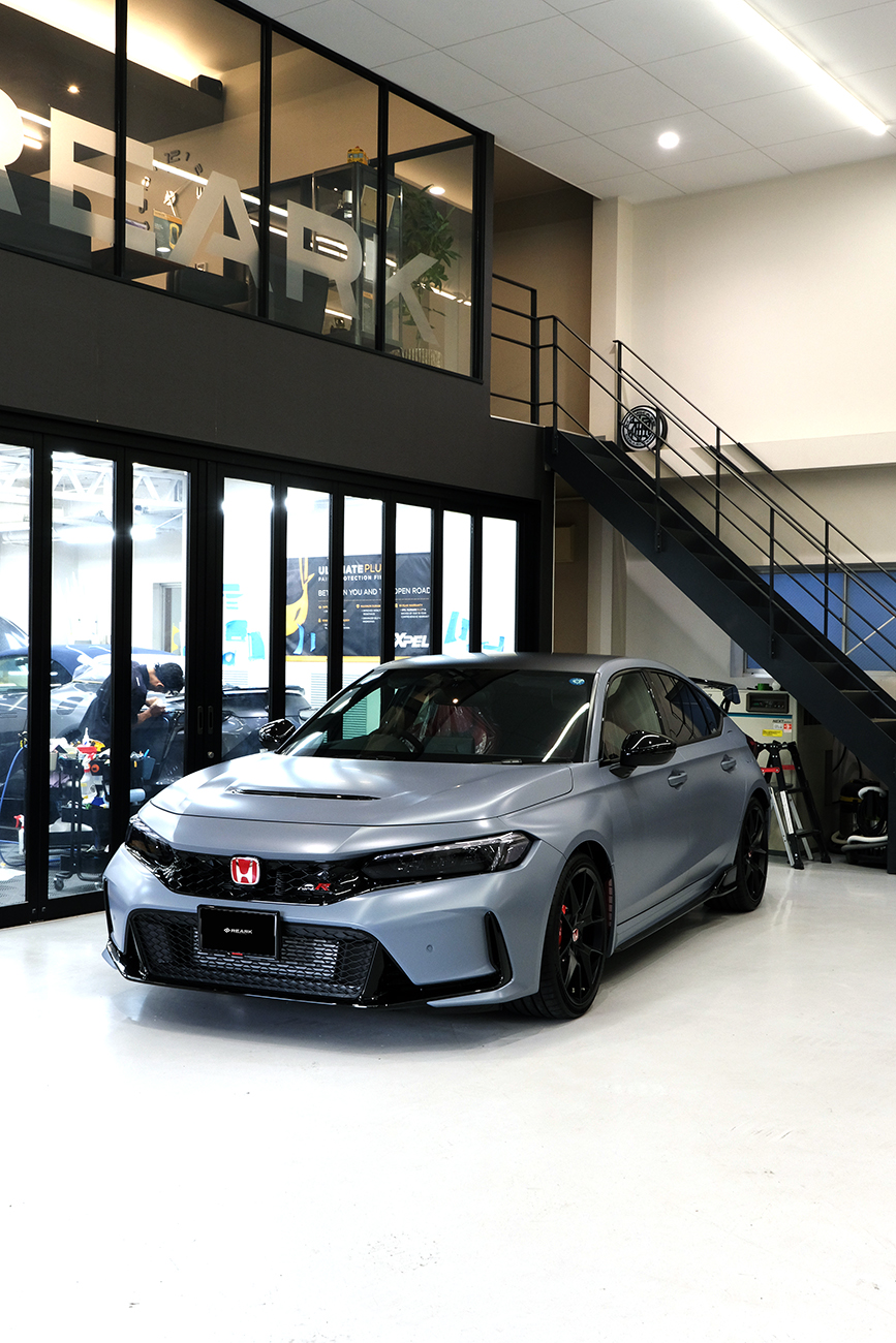 ホンダシビックタイプR 艶消し マット プロテクションフィルム リアーク