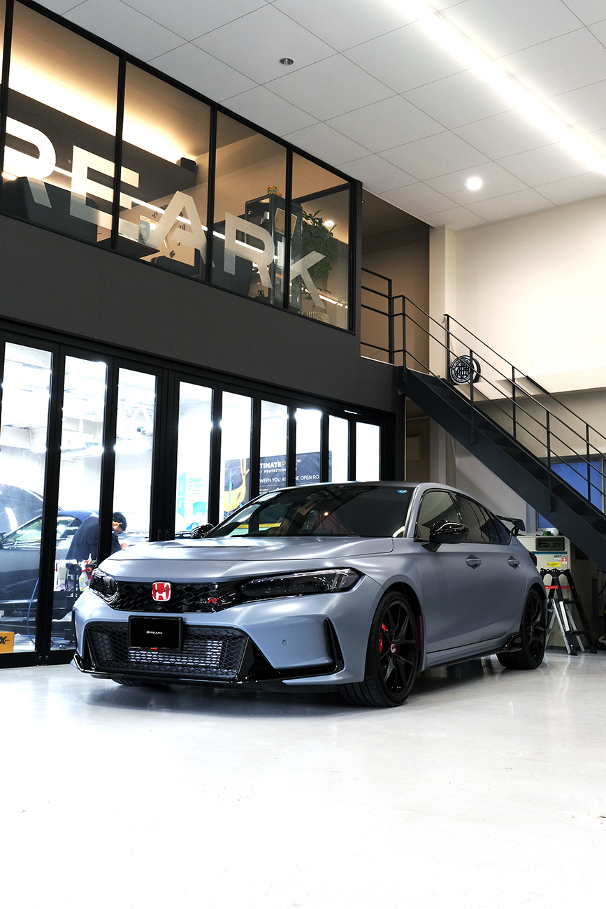ホンダシビックタイプR 艶消し マット プロテクションフィルム リアーク