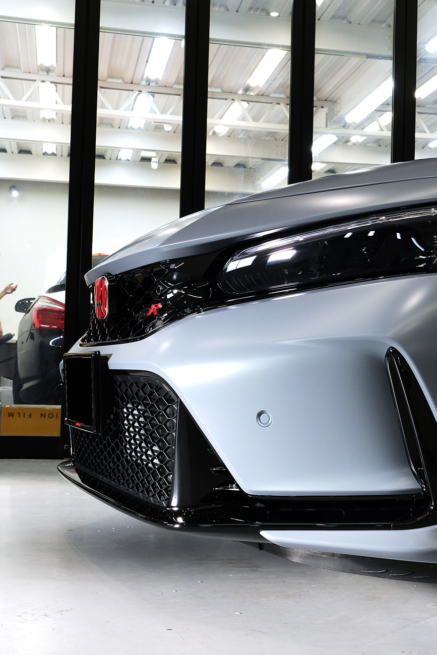 ホンダシビックタイプR 艶消し マット プロテクションフィルム リアーク
