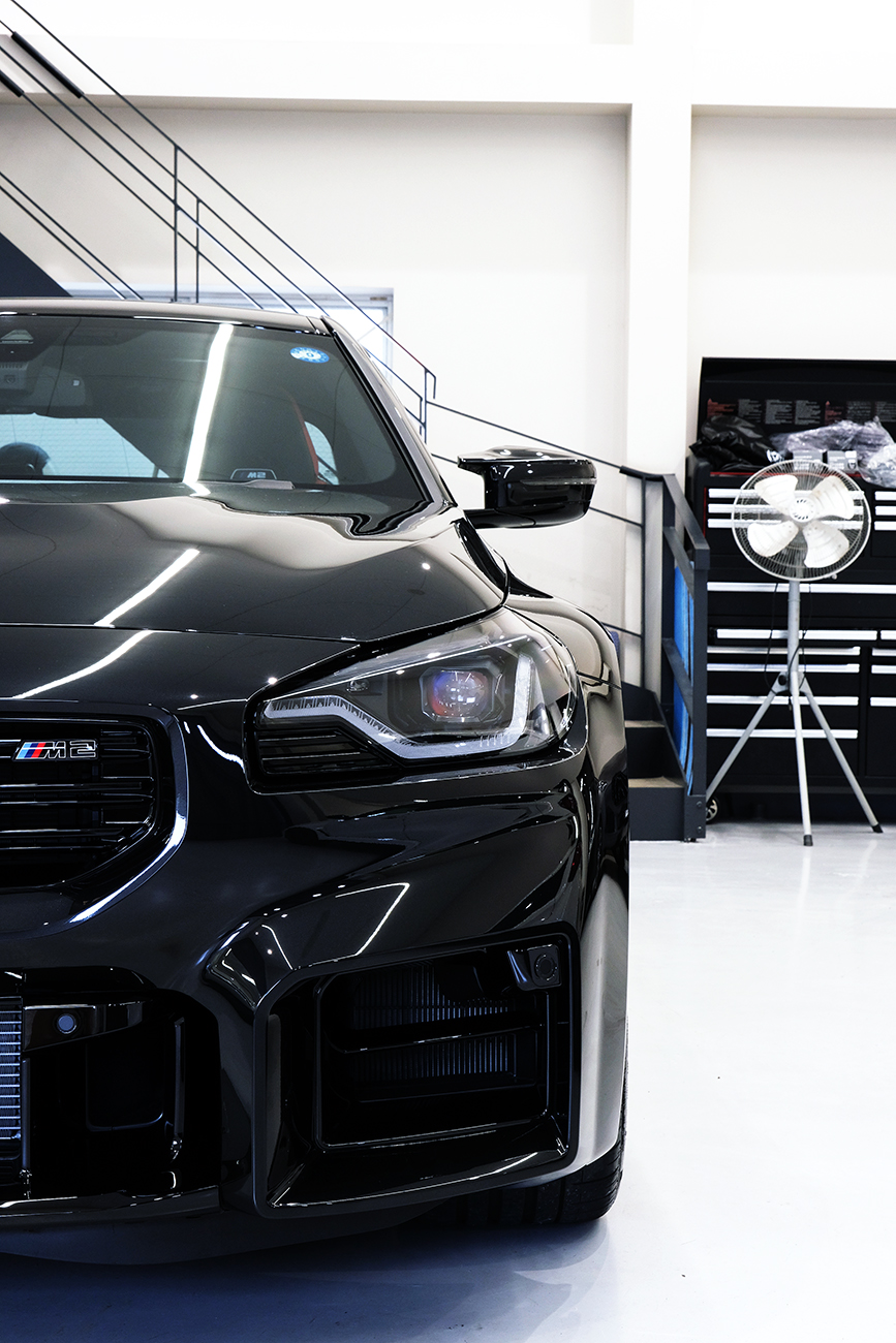BMW M2カーコーティング リアーク