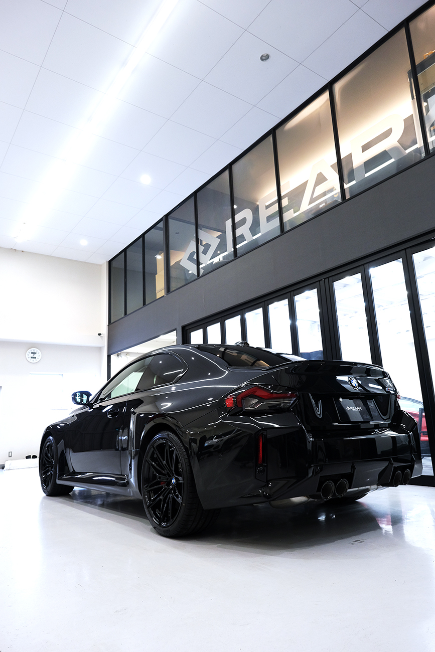 BMW M2カーコーティング リアーク