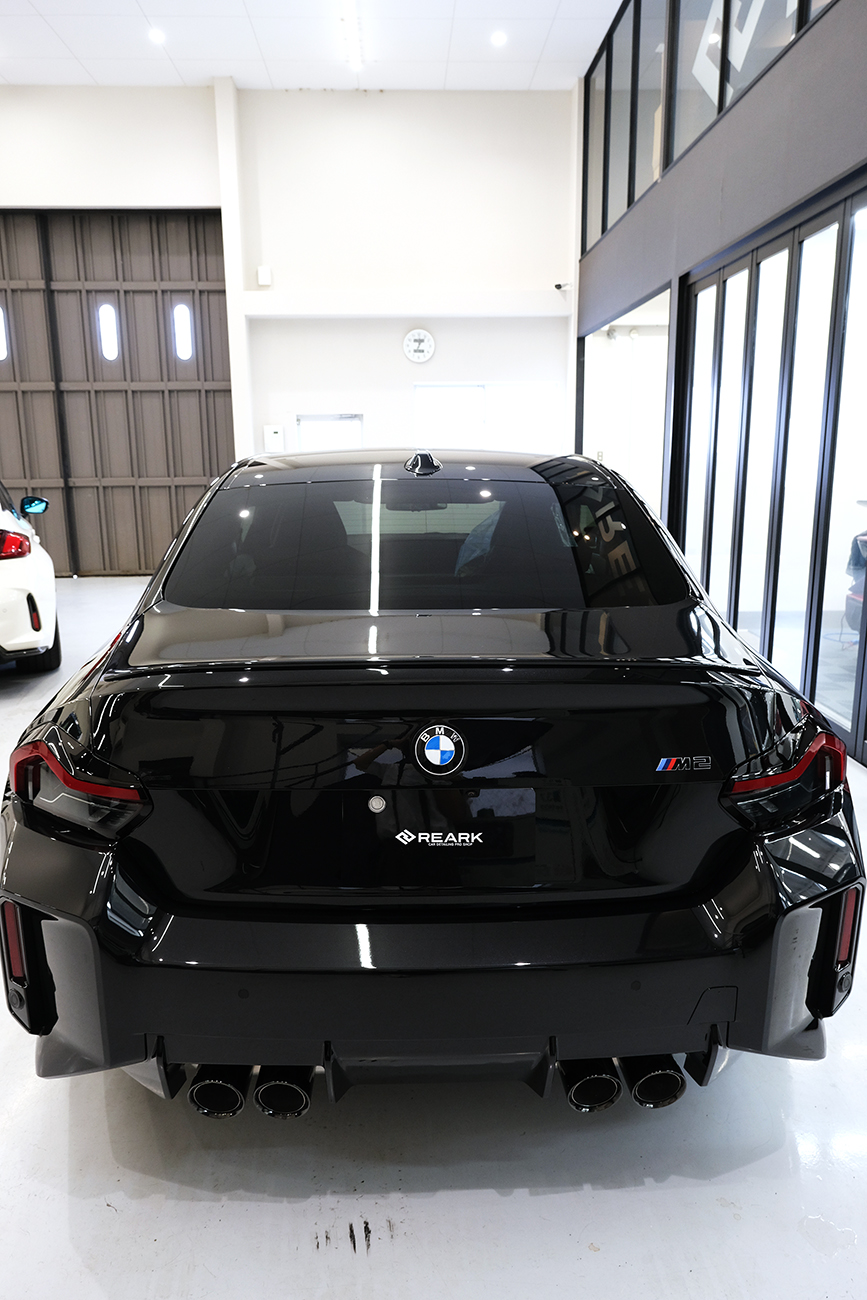 BMW M2カーコーティング リアーク
