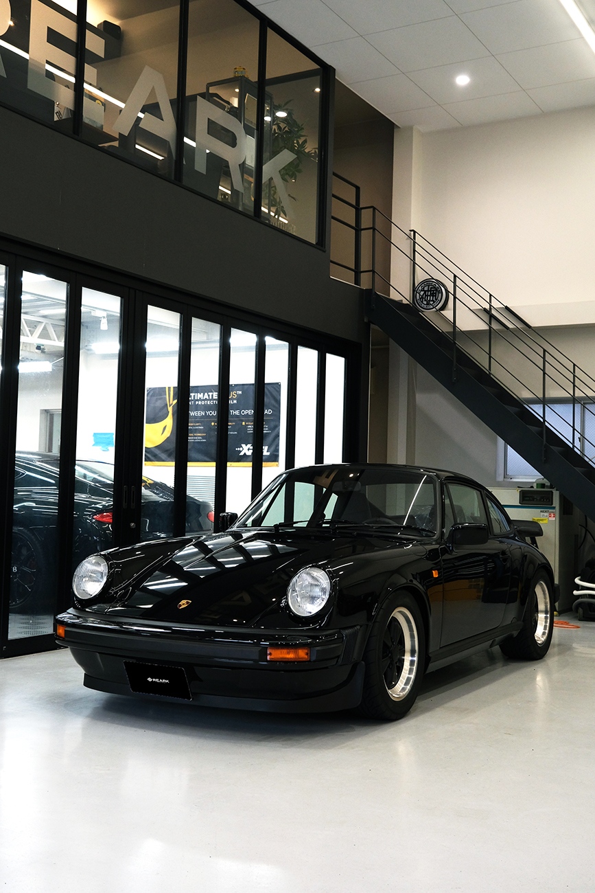 ポルシェ911 930型 フルボディプロテクションフィルム リアーク