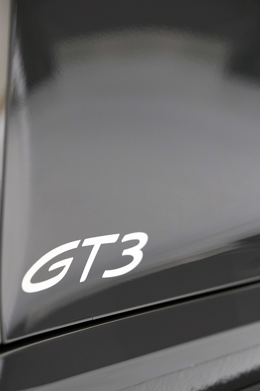 ポルシェ911GT3 プロテクションフィルム 保護フィルム デカール施工 リアーク