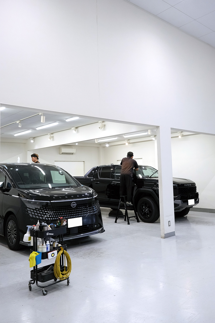 日産 エルグランド カーコーティング セラミックコーティング 愛知名古屋春日井 リアーク