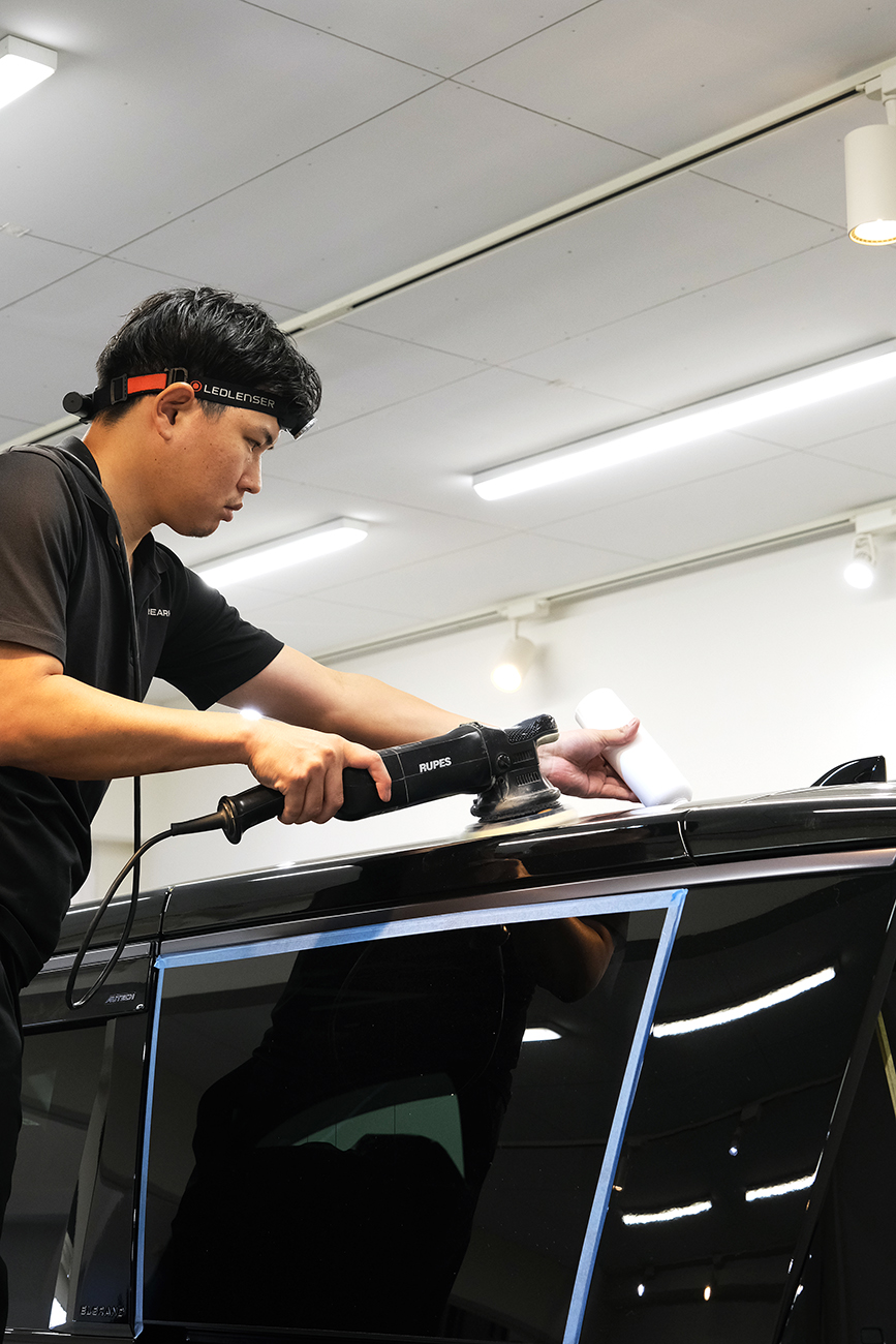 日産 エルグランド カーコーティング セラミックコーティング 愛知名古屋春日井 リアーク