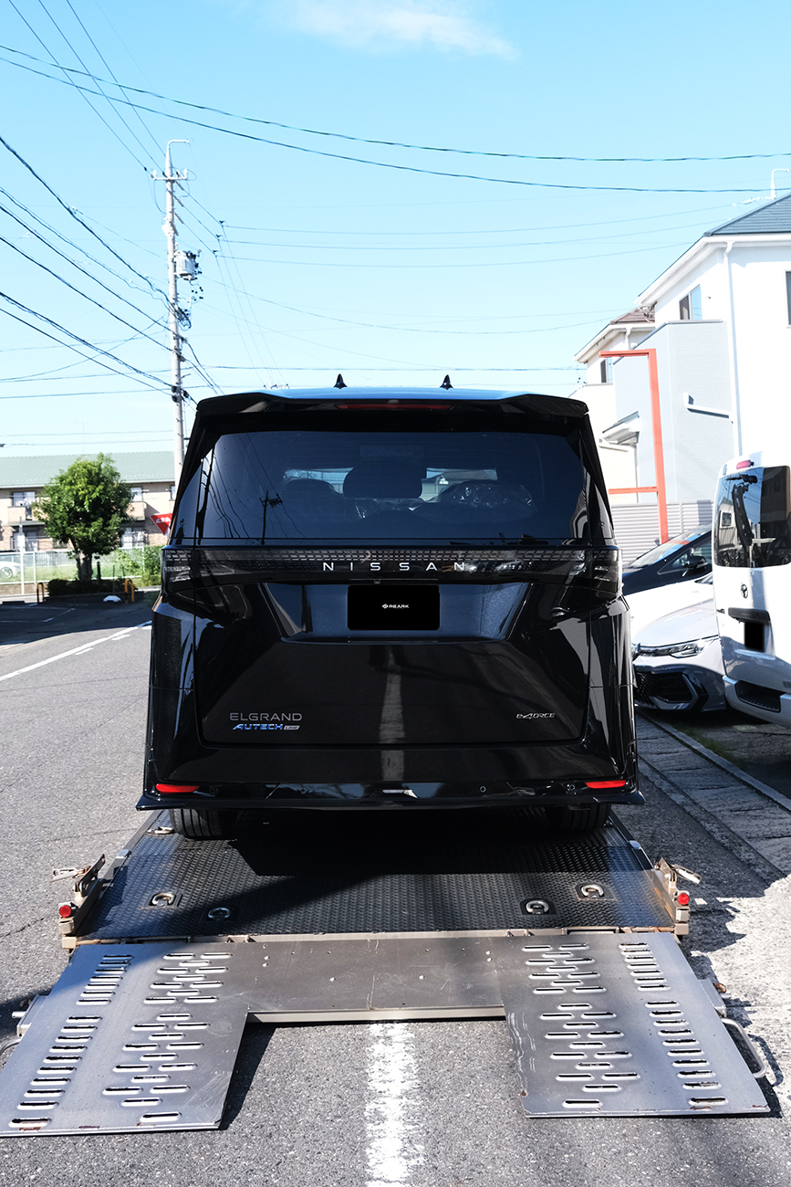 日産 エルグランド カーコーティング セラミックコーティング 愛知名古屋春日井 リアーク