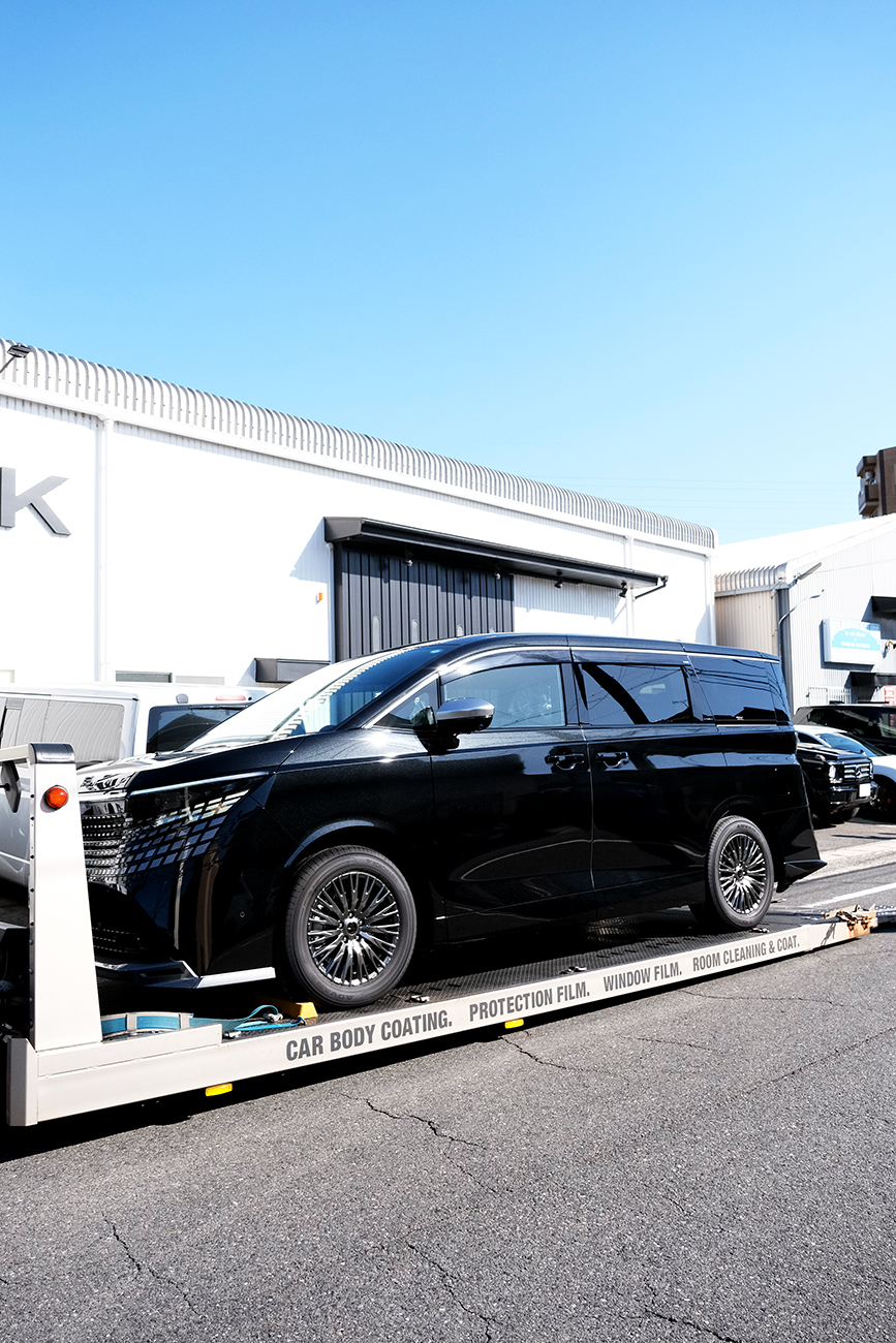 日産 エルグランド カーコーティング セラミックコーティング 愛知名古屋春日井 リアーク