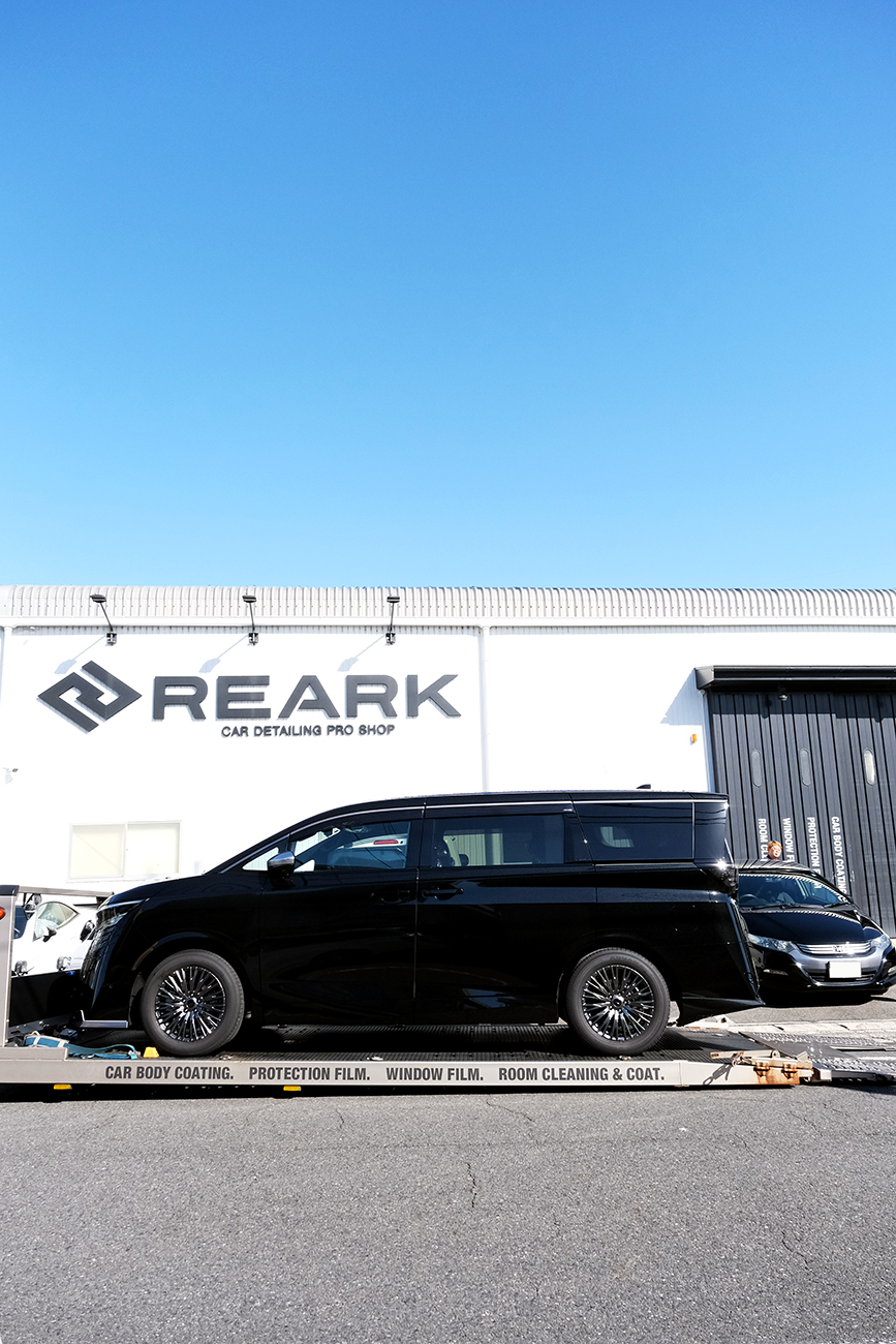 日産 エルグランド カーコーティング セラミックコーティング 愛知名古屋春日井 リアーク