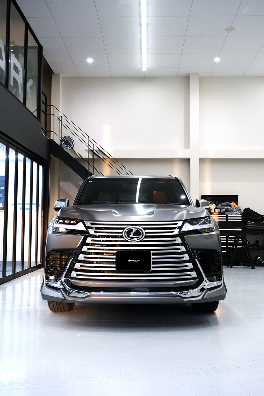 レクサスLX 艶消しマットプロテクションフィルム リアーク
