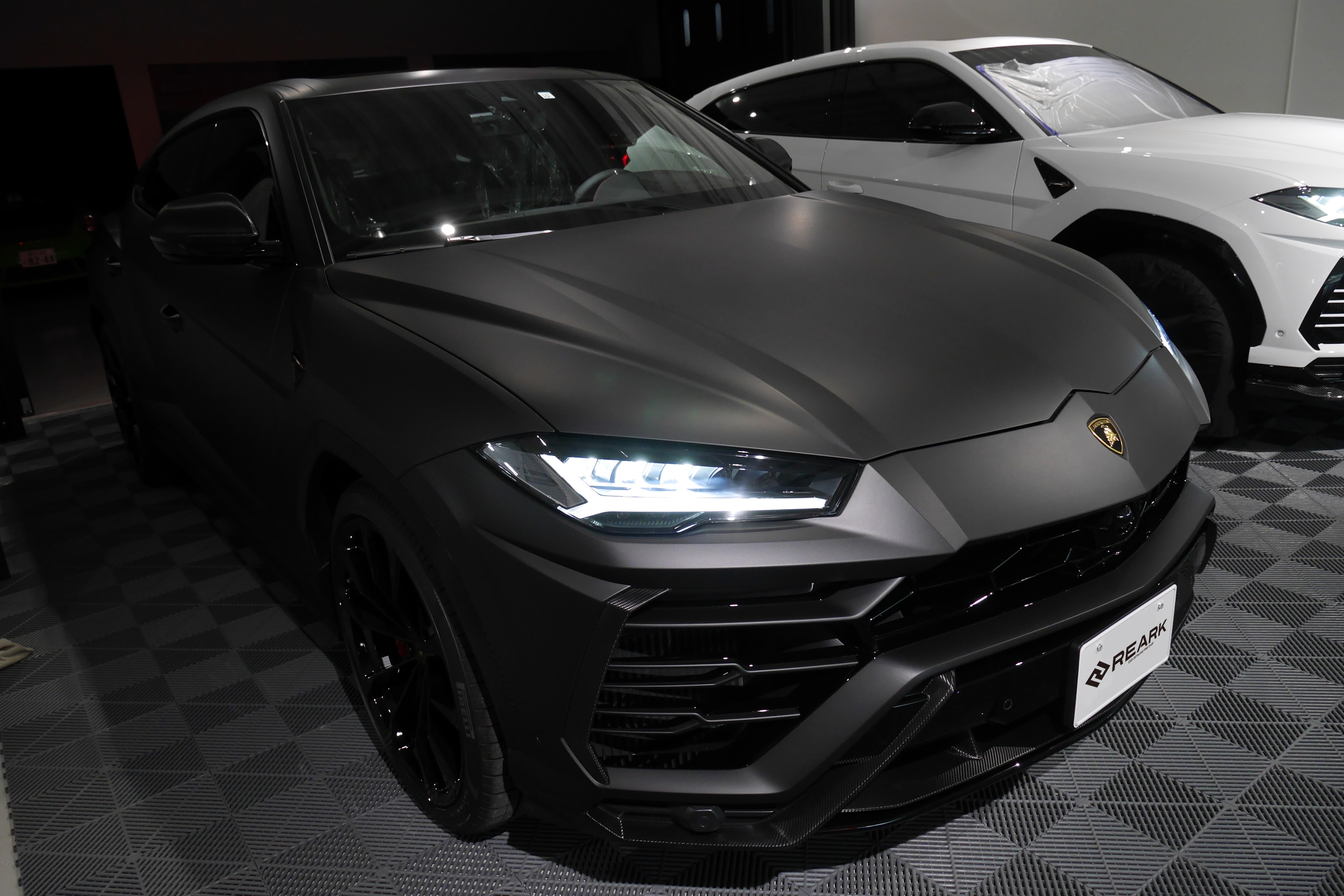 Lamborghini Urusウルス マットブラックラッピング_リアーク施工実績ブログ