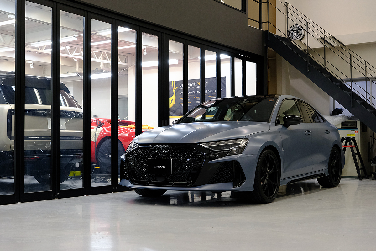 Audi RS 3 Sedan_REARK(リアーク)施工実績ブログ