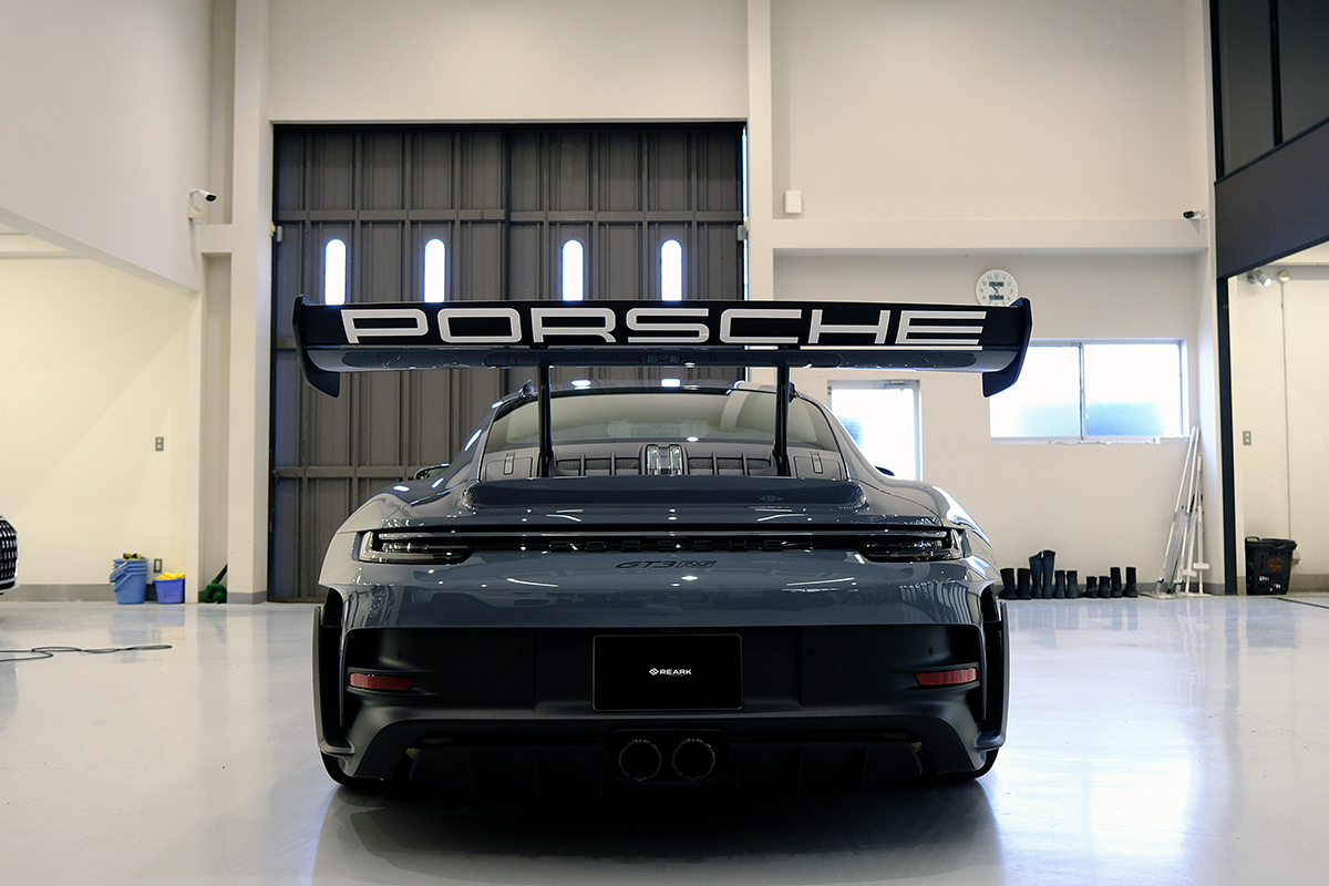 Porsche 992 GT3RSプロテクションフィルム_REARK(リアーク)施工実績ブログ