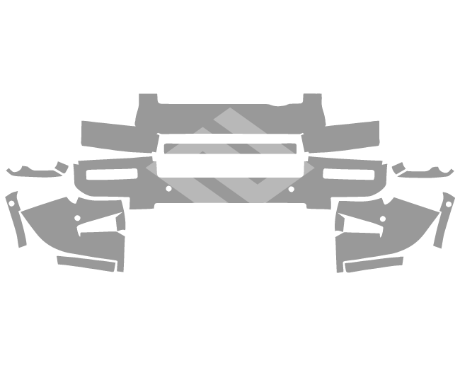 Grille  &  Front Bumper