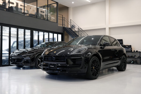 Porsche Macan GTSボディガラスコーティング_リアーク施工実績ブログ