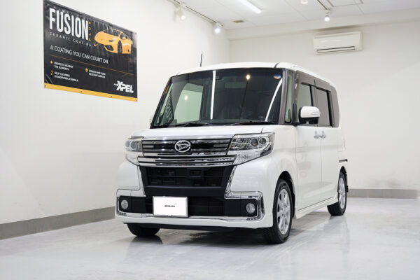 DAIHATSU Tantoボディガラスコーティング_リアーク施工実績ブログ
