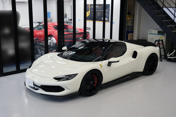 Ferrari 296GTSカラープロテクションフィルム_リアーク施工実績ブログ