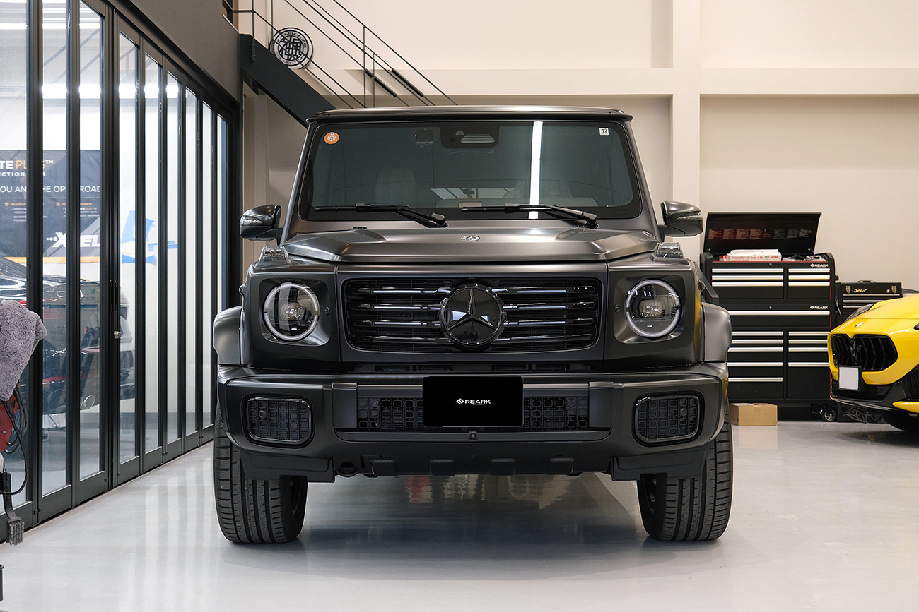 AMG G 450dマットプロテクションフィルム_REARK(リアーク)施工実績ブログ