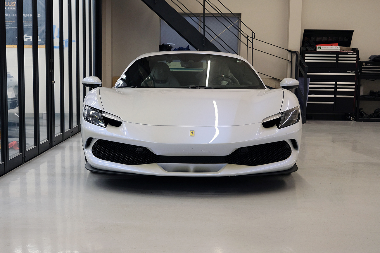 Ferrari 296GTSプロテクションフィルム_REARK(リアーク)施工実績ブログ