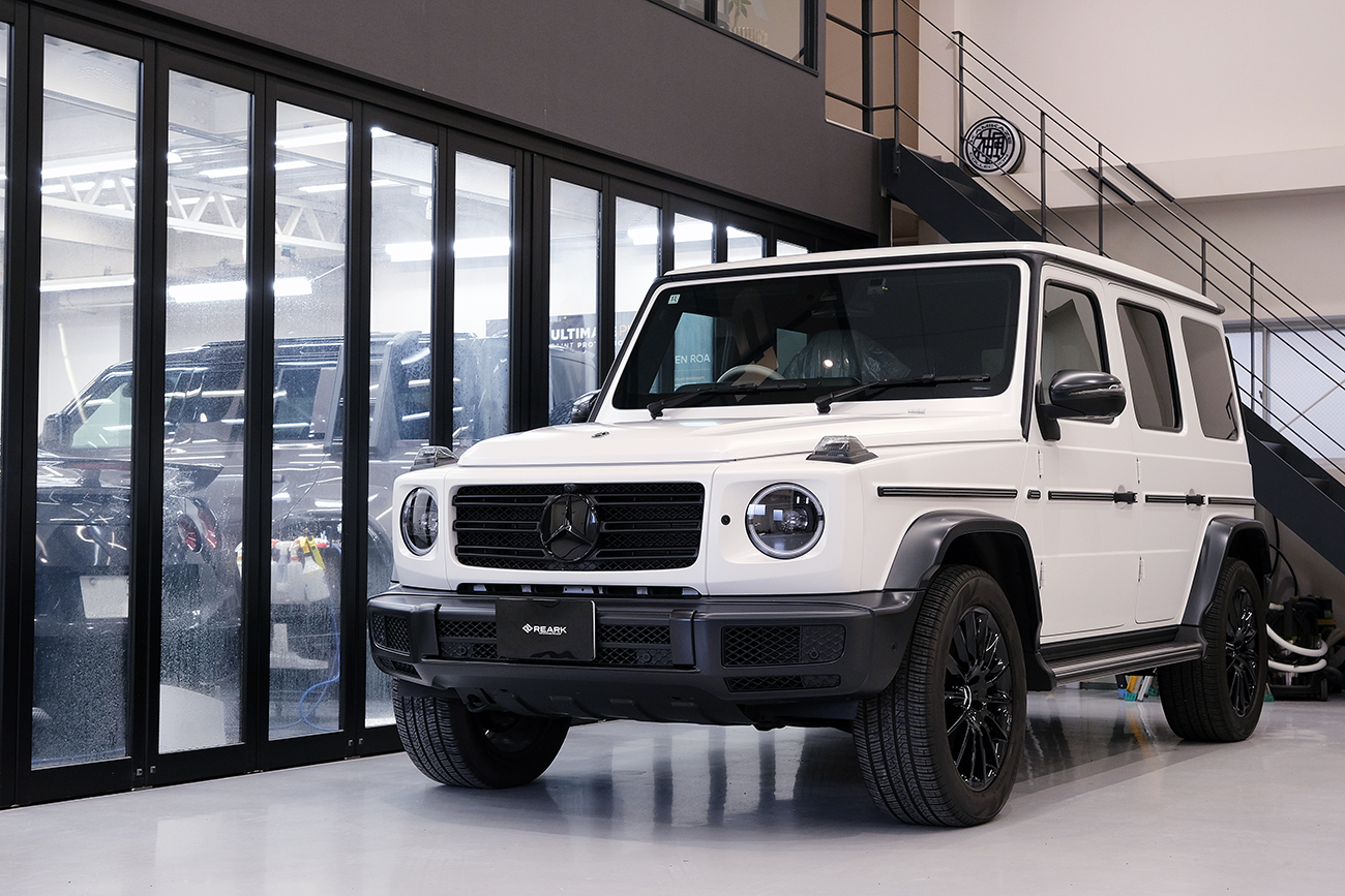 Mercedes-AMG G 450dプロテクションフィルム_REARK(リアーク)施工実績ブログ