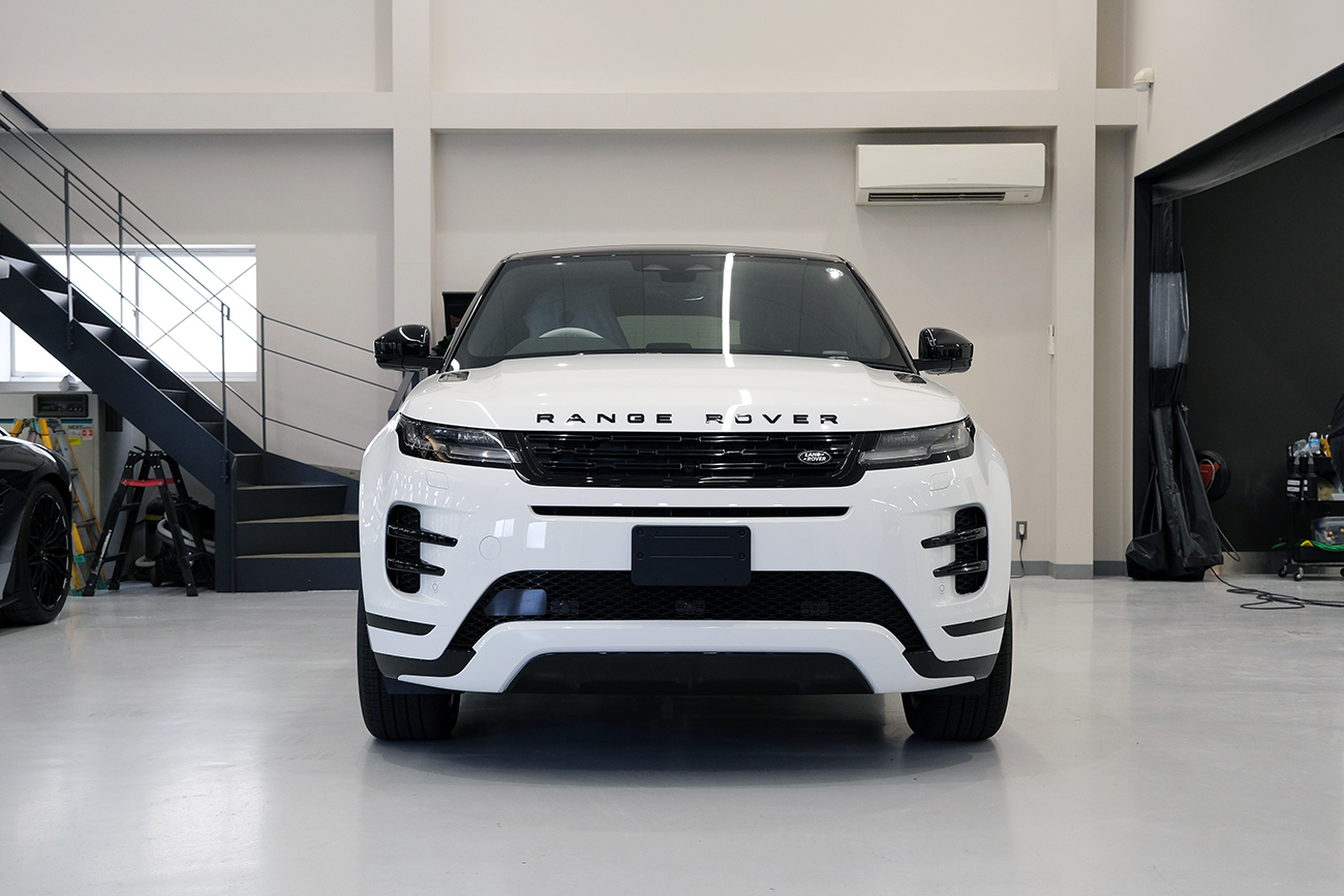 RANGE ROVER EVOQUEラッピングフィルム_REARK(リアーク)施工実績ブログ